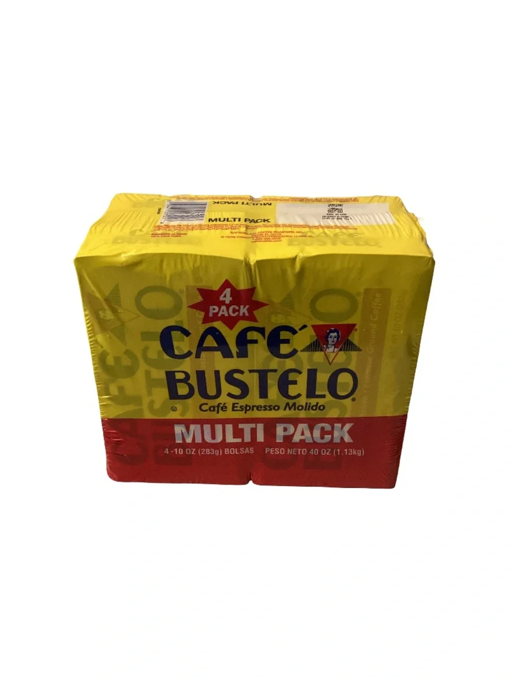 Café Bustelo Espresso Ground Coffee Multi Pack 4 x 10 oz Brick Bags 40 oz New